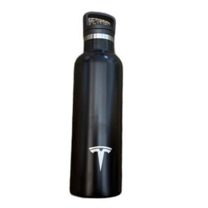 Tesla Matte Black Insulated Bottle